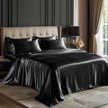 Love's cabin Satin Queen Sheets Set by Lovescabin