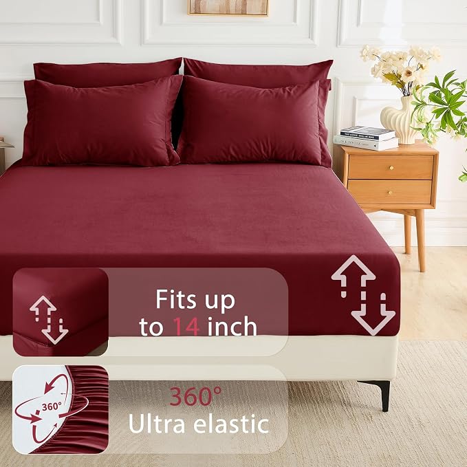 MUXHOMO 5 Pieces Twin Comforter Set, Soft Bed in a Bag Twin Size, All Season - Image 6
