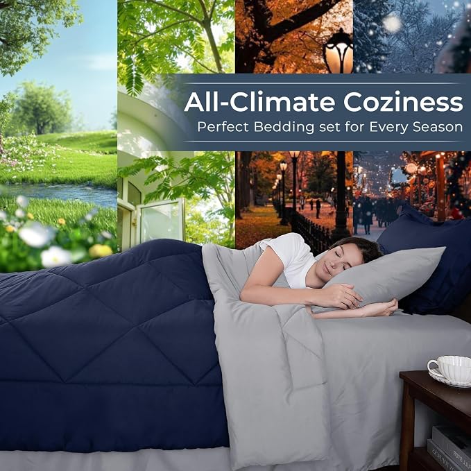 HEVUMYI Twin Comforter Set - Image 3