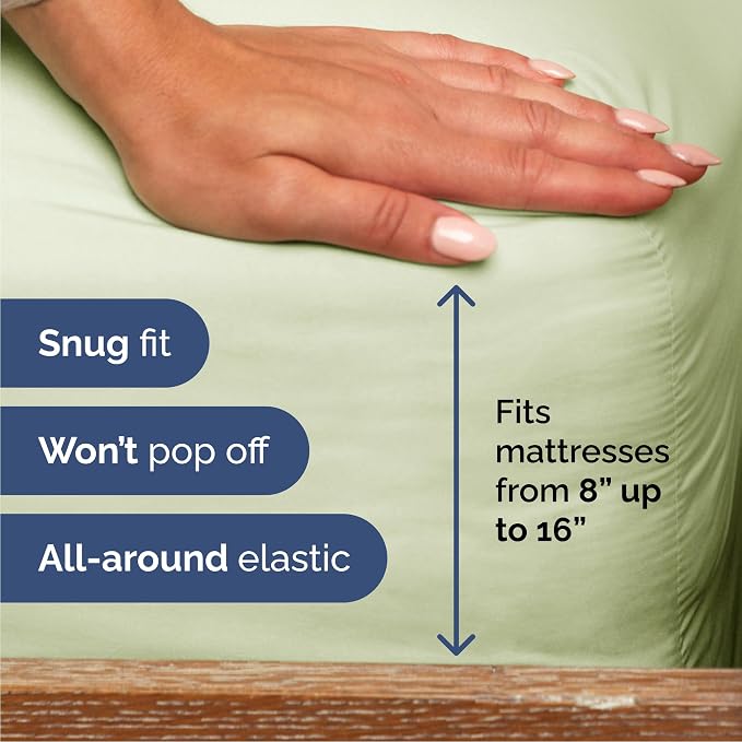 Queen Size 4 Piece Sheet Set - Image 3