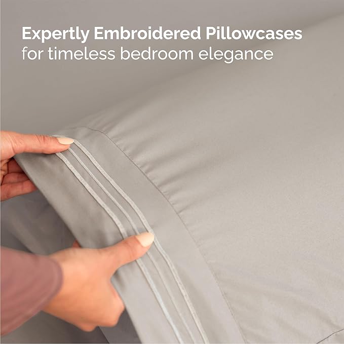 Queen Size 4 Piece Sheet Set - Image 6
