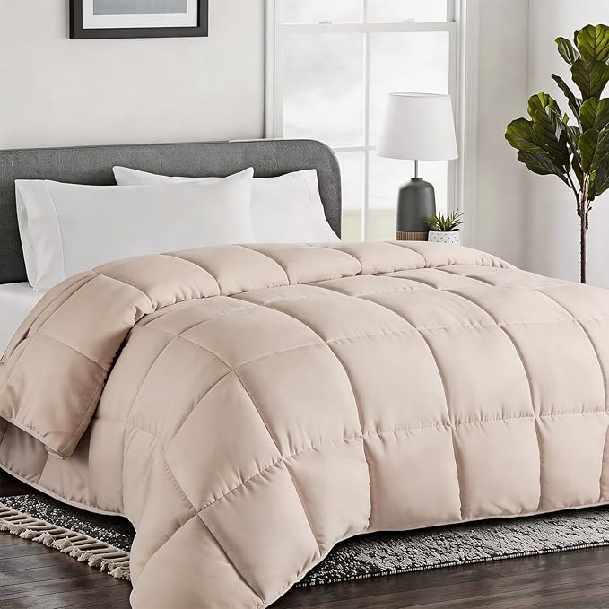 COHOME Premium Twin XL Size Comforter, All-Season Quilted Down Alternative by COHOME