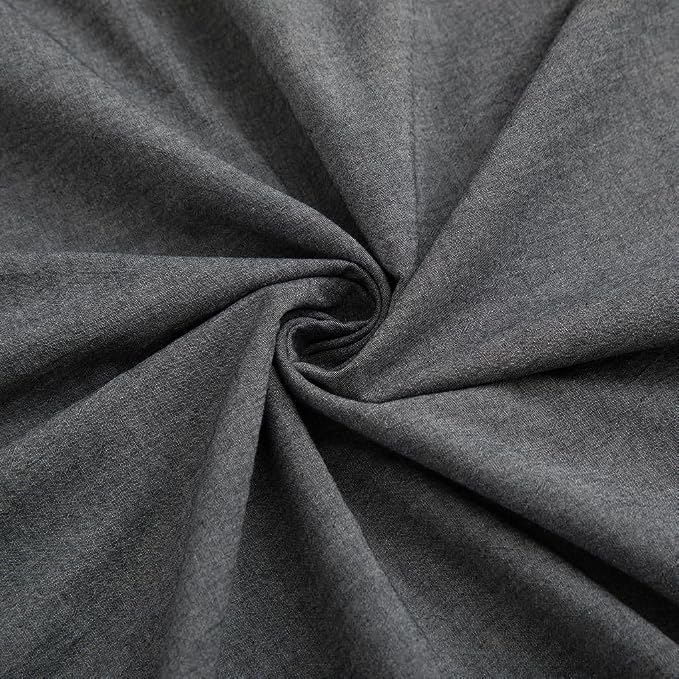 LOVQUE 100% Washed Cotton Duvet Cover King Size, 104x90 Inches - Image 6