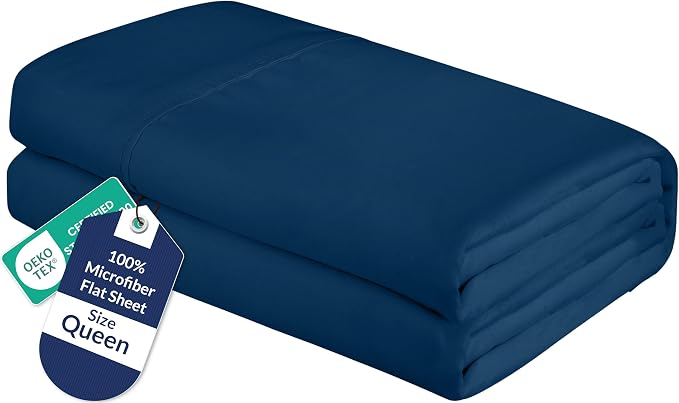 Royale Linens Queen Flat Sheet by ROYALELINENS