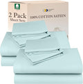 California Design Den 100% Cotton 2-Pack Sheets Set by CaliforniaDesignDen