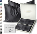 SUNDAYSILKS™ | Silk Pillow Cases 2 PACK | 22 Momme Mulberry Silk Pillowcase Set by ColoradoHomeCo