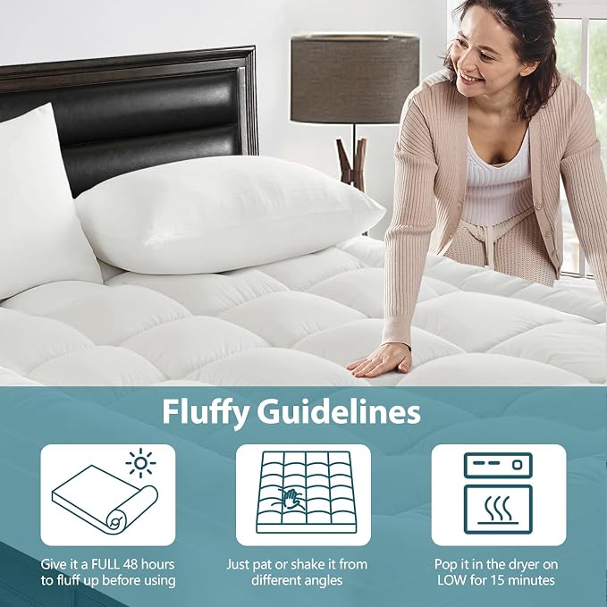 CYMULA Full Size Mattress Topper - Image 5