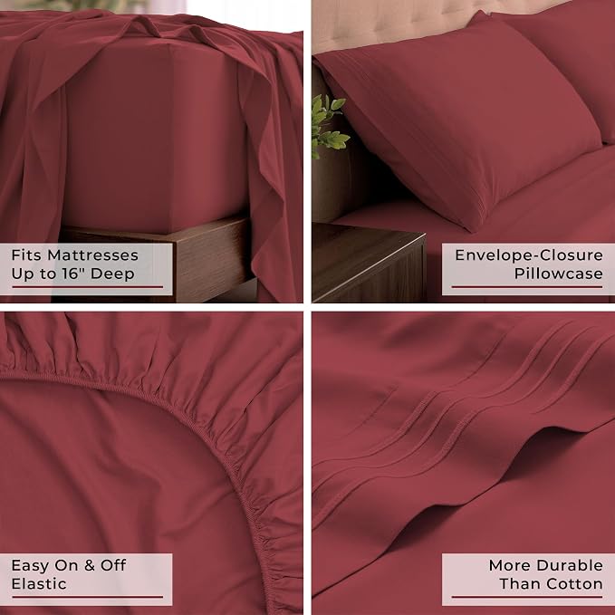 Mellanni King Sheets Set - Image 5