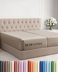 Extra Deep Split King Fitted Sheet by CGKUnlimited