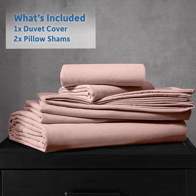 Nestl Blush Pink California King Duvet Cover Sets - Image 9