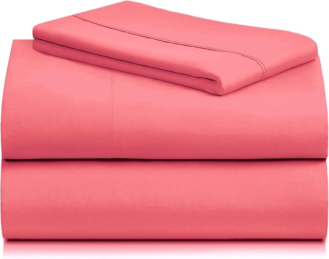 LuxClub 3 PC Twin XL Sheet Set, Deep Pockets Wrinkle Free Cooling Bed Sheets - Image 8