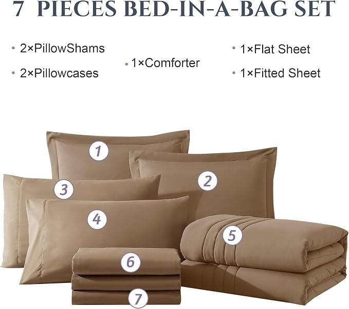 Monbix Oversized Queen Comforter Set - Image 8