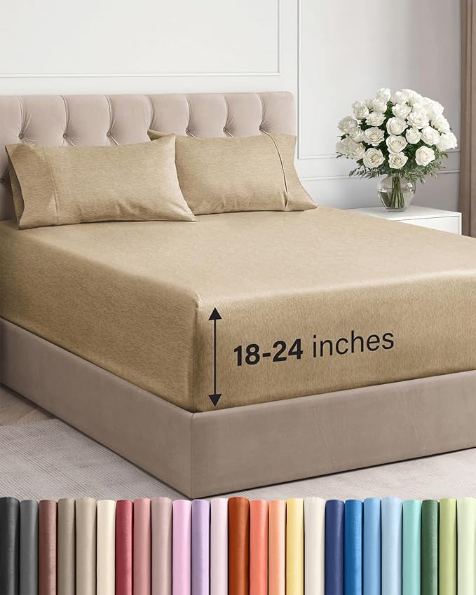 Extra Deep Cal King Sheet Set by CGKUnlimited
