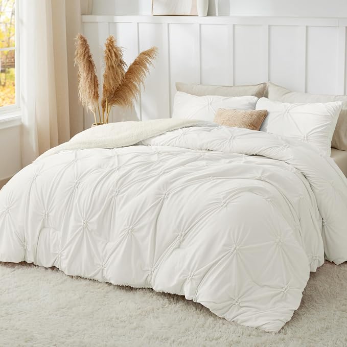 BEDELITE Pituck Fluffy Queen Comforter Set - Image 3