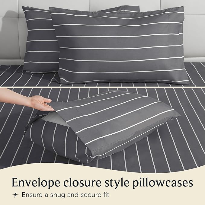 LuxClub Striped Sheets - Image 4