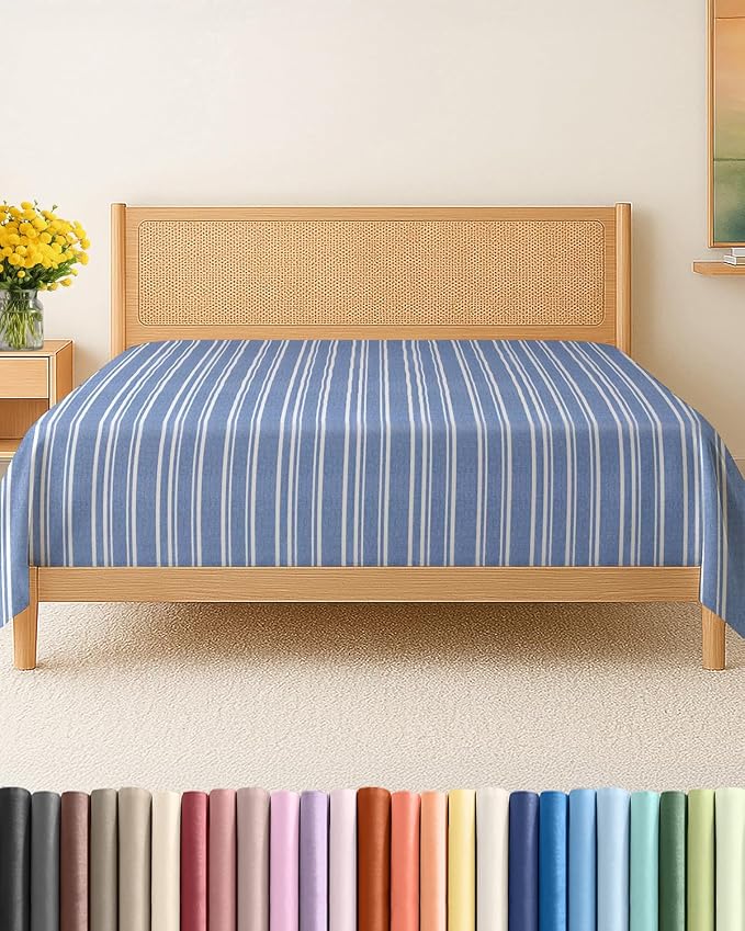 Queen Size Flat Sheet by CGKUnlimited