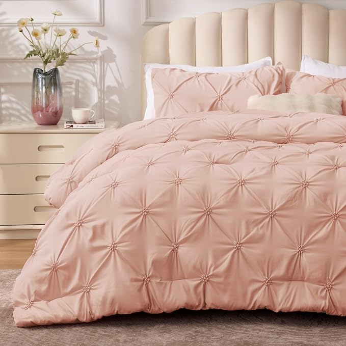 BEDELITE Dusty Pink Twin Comforter Set by BEDELITE
