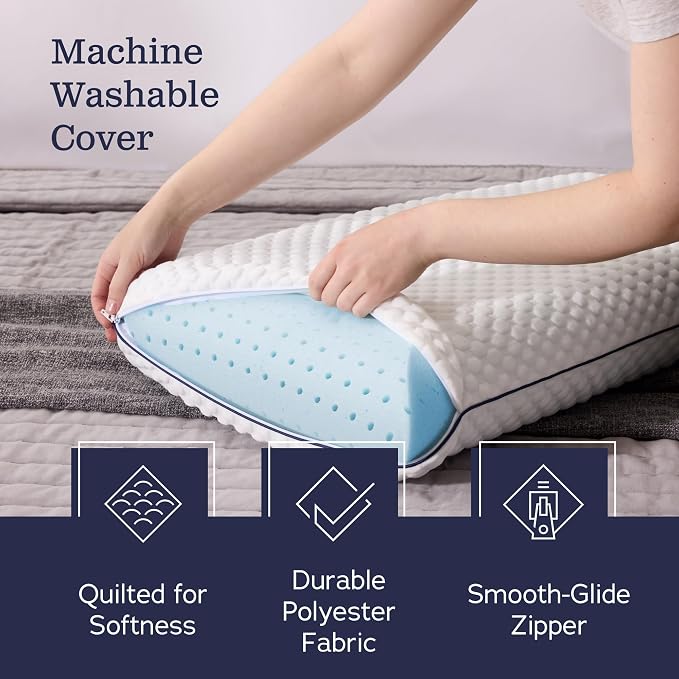 Weekender Gel Memory Foam Pillow - Image 4