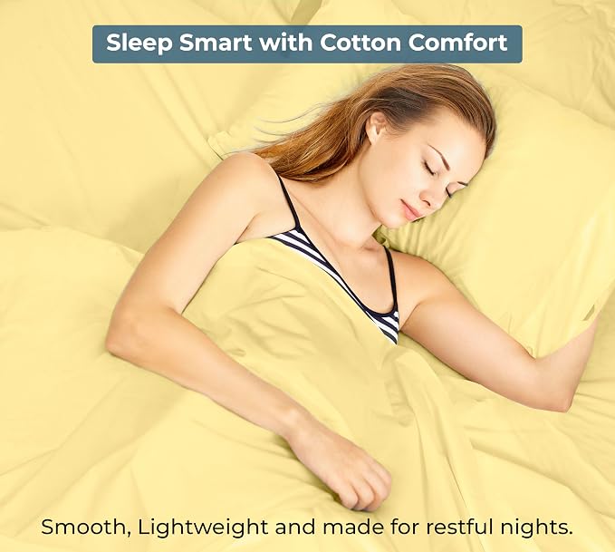 Royale Linen 100% Organic Cotton California King Flat Sheet Only - Image 9