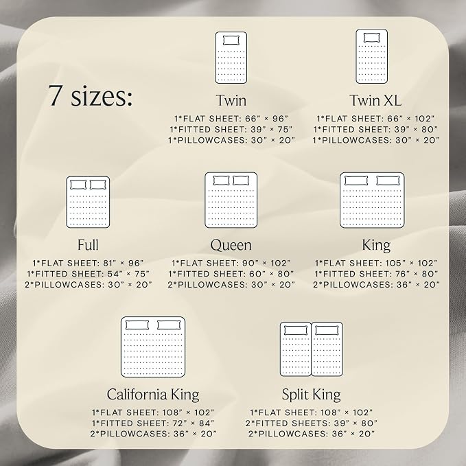 LuxClub 4 PC Full Sheet Set, Breathable Luxury Bed Sheets, Deep Pockets 18" - Image 4