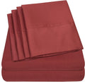 Sweet Home Collection 6 Piece 1500 Supreme Collection Brushed Microfiber Deep by SweetHomeCollection