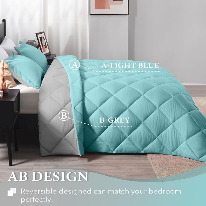 downluxe Twin Comforter Set - Image 4