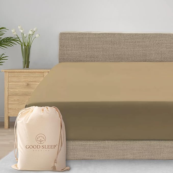 Good Sleep Bedding Queen Size Egyptian Cotton Sheets by GoodSleepBedding