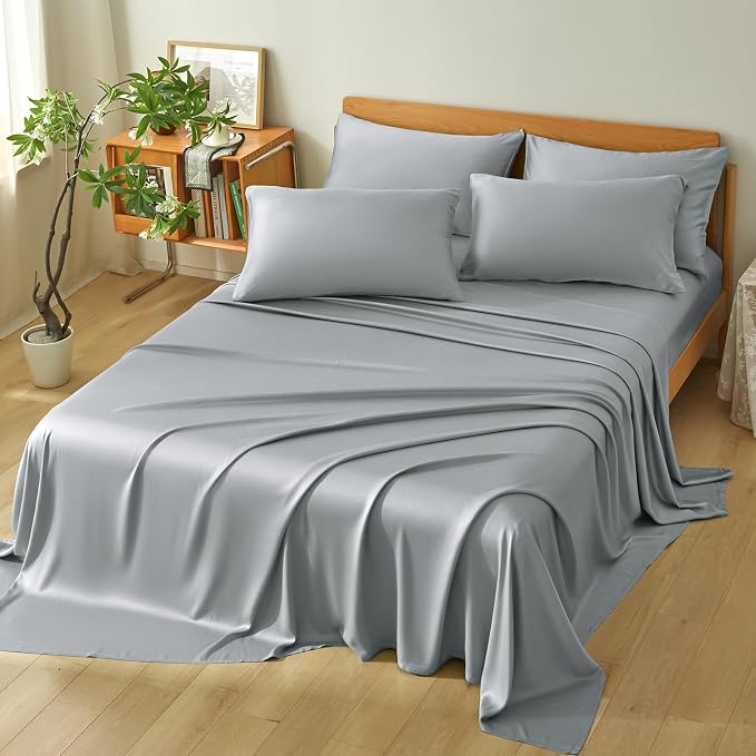 Homiest Cooling Pillow Cases Standard Size Set of 2, 100% Rayon Derived from - Image 6