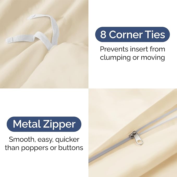 Duvet Cover Queen Size Set - Image 4