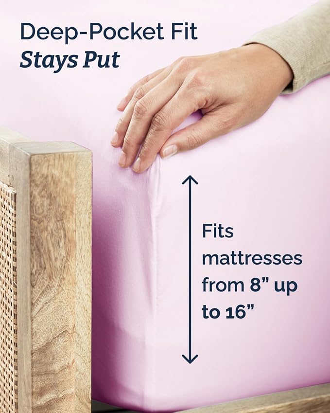 Twin 4 Piece Sheet Set - Image 4