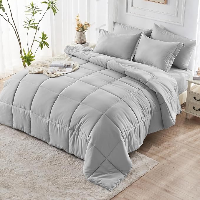 JOLLYVOGUE Twin XL Comforter Set, Ultra-Soft Bed in a Bag Twin XL Size 5 Pieces - Image 8
