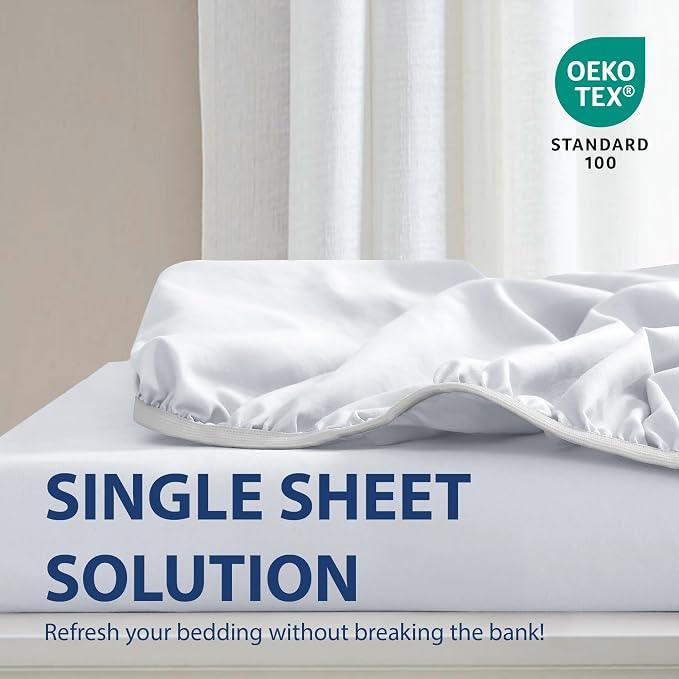 Cathay Home California King Fitted Sheet - Image 2