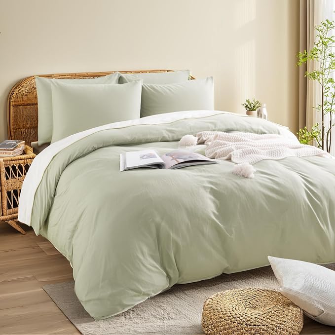 NEXHOME PRO Twin Duvet Cover Set – 100% Certified Organic Cotton - Image 3