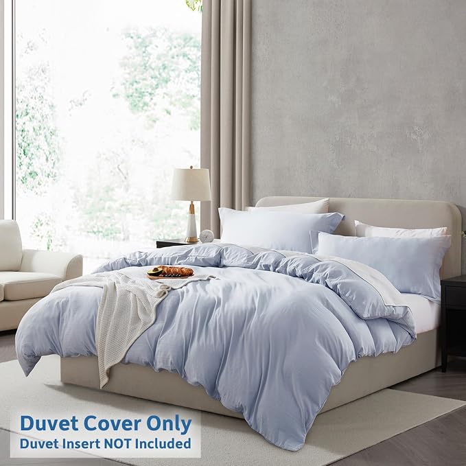 Nestl Ice Blue Duvet Cover Full Size - Image 2
