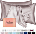 Silk Pillow Cases 2 Pack King Size by LYSHINSILKPILLOWCASES