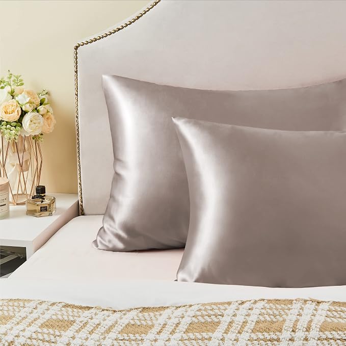 BEDELITE Satin Pillowcase for Hair and Skin, Super Soft and Cooling Similar to - Image 7