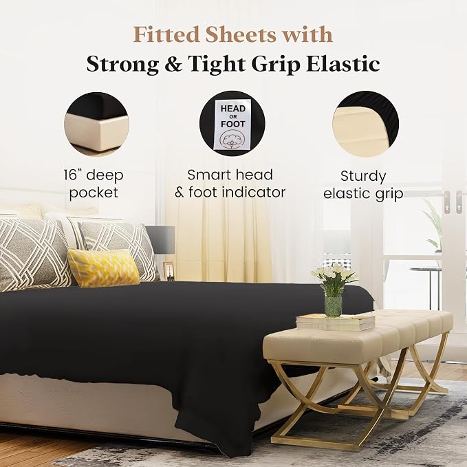 Good Sleep Bedding King Fitted Sheet Only - Image 3