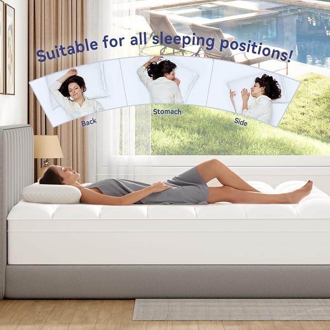 ELEMUSE RV Short Queen Mattress Topper - Image 8
