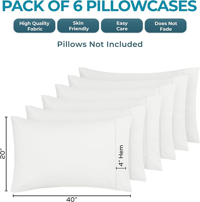 Utopia Bedding King Pillow Cases - Image 2
