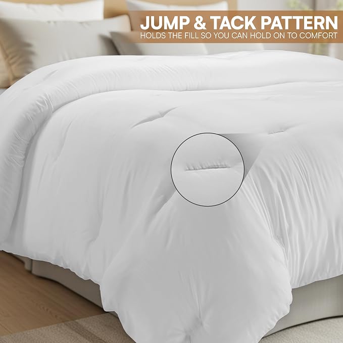 Utopia Bedding Comforters, All Season Duvet Insert, Down Alternative Comforter - Image 6