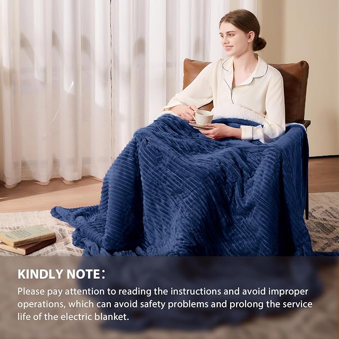 Homemate Heated Blanket Electric Throw - Image 6