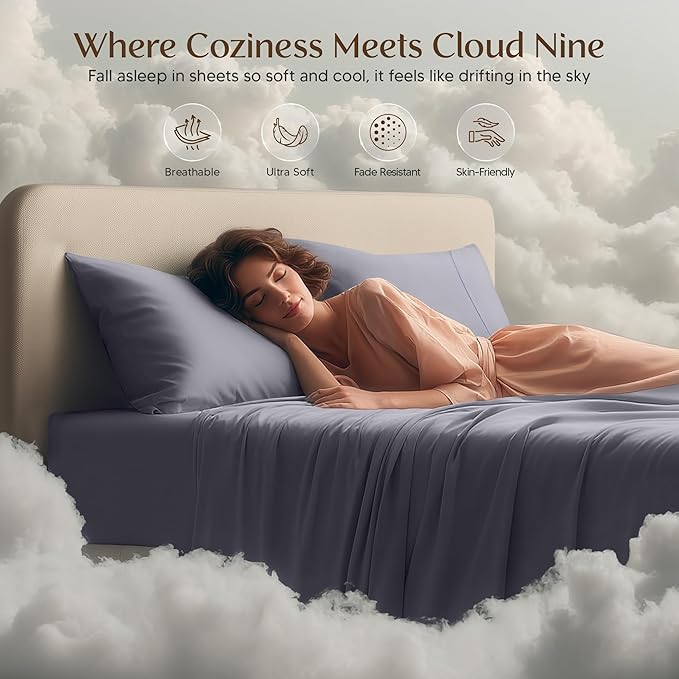 Utopia Bedding Queen Size Sheet Set – 4 Piece Bed Sheets, Soft and Breathable - Image 6