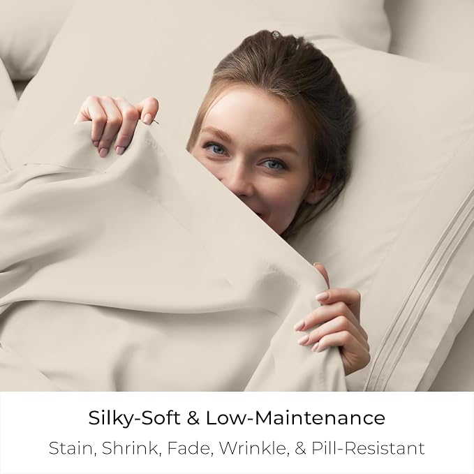 Mellanni Full Size Flat Sheet - Image 5