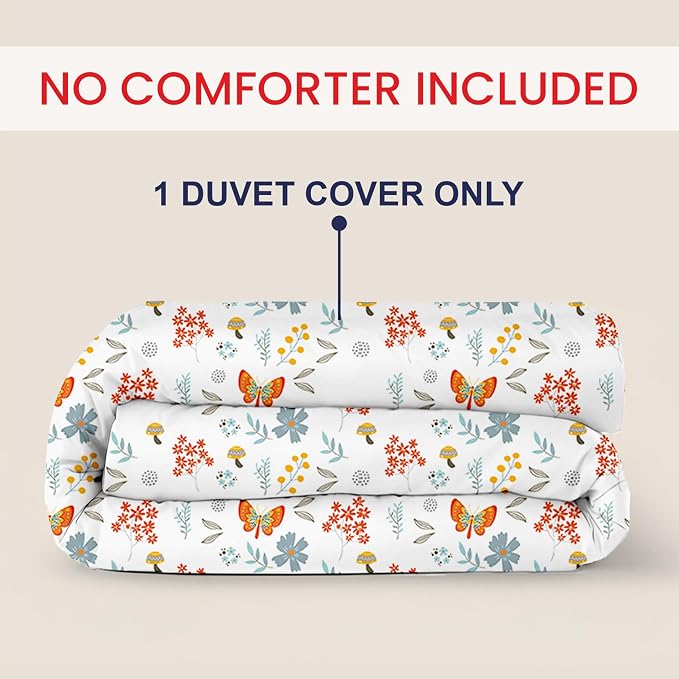 Kotton Culture 1 Pc King Size Duvet Cover Only -100% Egyptian Cotton 600 Thread - Image 2