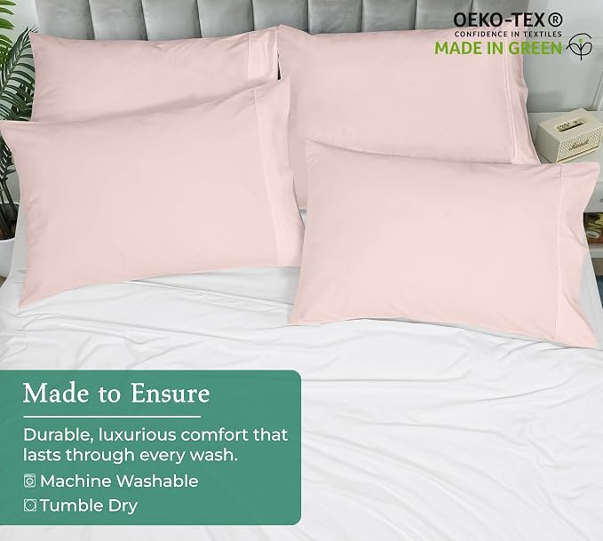Royale Linens Standard Pillowcase Set of 2 - Image 8