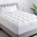 WhatsBedding King Mattress Topper, Soft Pillow Top Mattress Topper by WhatsBedding
