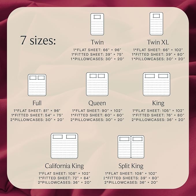 LuxClub 4 PC King Sheet Set, Breathable Luxury Bed Sheets, Deep Pockets 18" - Image 4