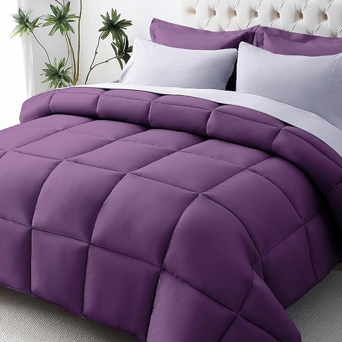 JOLLYVOGUE Queen Comforter Set, Ultra-Soft Bed in a Bag Queen Size 7 Pieces by JOLLYVOGUE