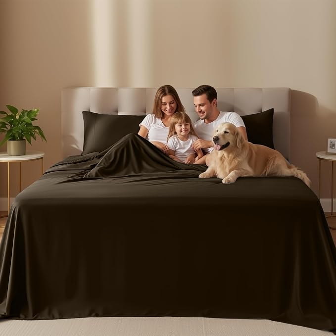 Utopia Bedding King Size Sheet Set – 4 Piece Bed Sheets, Soft and Breathable - Image 2