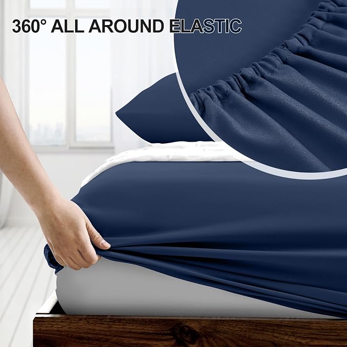 FreshCulture Full Fitted Sheet Only 2 Pack - Image 3